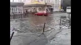 Житомир, дороги после дождя ))12.09.13