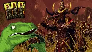 THE DREADED DARK ELF DINO KILLER BUILD - Dark Elves vs. Lizardmen - Total War Warhammer 2