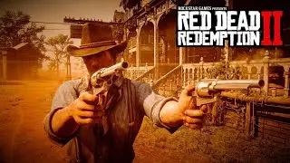 Red Dead Redemption 2: Action-Packed Train Rob and Hotel Fight