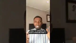 HOW TO OPERATE IN THE WISDOM OF GOD PART 3. #Shorts #shortsviral #reels #faith #sermon #prayer #fyp