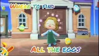 Where to find all the Bunny Day eggs in ACNH!