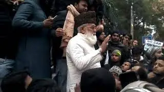 Umar khalid protest against CAB and NRC in Jamia millia islamia New Delhi