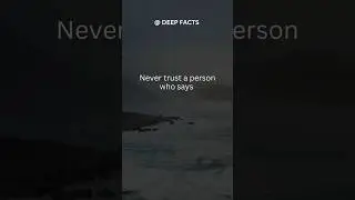 Never trust a person #motivation #breakup #love #facts #Trust #shorts #motivational #quotes