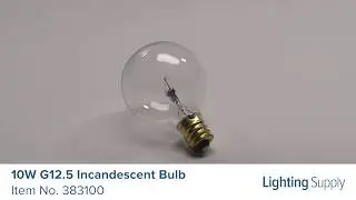 Westinghouse 10W G12.5 Incandescent Bulb (383100)