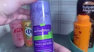 Запасы гелей для душа