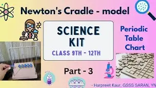 Science Kit #Newton's Cradle #part 3#gsss Saran YNR 