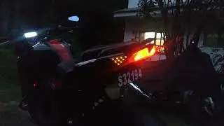 New led indicators on the TVS Apache rtr200!