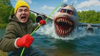 ¡Encontramos un Devorador de Aviones Bajo el Agua Mientras Pescábamos con Imán!