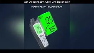 Top Smart sensor Handheld Ammonia Gas NH3 Detector Meter Tester Monitor Range 0-100PPM Sound Light