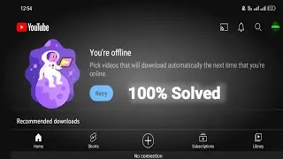 You're offline Pick videos that will download automatically the next time that you're online.