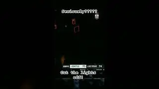 Unbelievable! Lights Shut Off During Last Shot in Aces vs Storm Playoff Game #shorts