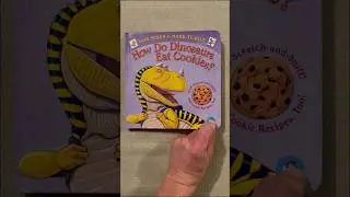 Rappin &ldquo;How Do Dinosaurs Eat Cookies?&rdquo; written by Jane Yolen and Mark Teague!  #rappinrhymebooks