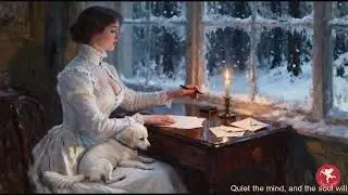 Monet's Winter | A French Impressionist Visual Poem