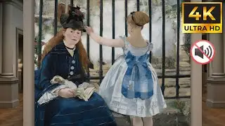 The Railway (1873) | 5 Minutes of Classical Art Ambience | 4K | Eternal Art Gallery