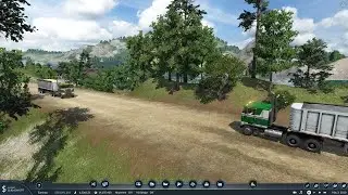 Kenworths in the countryside. Transport Fever 2