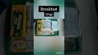*Breakfast* 3rd AC Duronto Express #travel #food #train #breakfast #shorts
