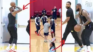 LeBron James Turns Heads at Team USA Practice After Lighthearted Defensive Duel with Jeff Van Gundy