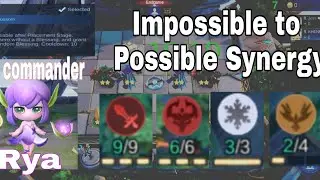 Rya 's Impossible synergy. New magic chess commander.