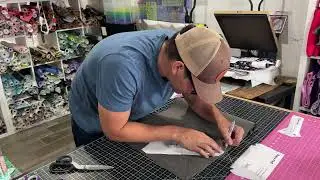 Showing Sam from Sunny Sewing How to Make a Dayna Pack