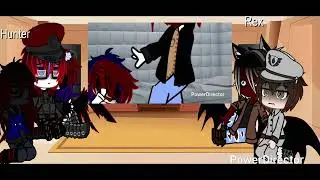 TUF characters and my boyfriend's ocs react to Glitch's lore