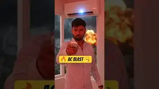 🔥Split AC Blast Cooling Power On🥱#post #ytshorts #trending #acfitting #viral #technician #shorts #ck