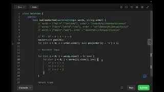 953  Verifying an Alien Dictionary | LeetCode Daily Challenge 2nd February 2023 | HD 1080p