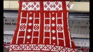 स्वेटर डिज़ाइन 0185 पंच कार्ड मशीन से कैसे बनाए इन हिंदी | Design Using Punch Card