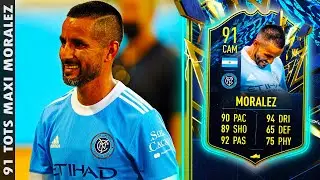 ОБЗОР ИГРОКА 91 TOTS МАКСИ МОРАЛЕС &mdash; FIFA 22 ULTIMATE TEAM