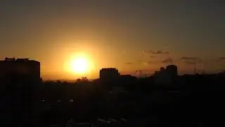 Sunset Timelapse Video | Cinematic Video | 10 seconds (No Sound)