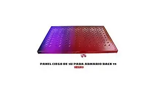 Bandeja fija armario rack mural 19 con fondo de 60 cm Negro distribuido por CABLEPELADO &reg;