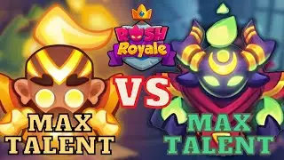 MAX lvl Talents Monk VS MAX lvl Talents Cultist  - Rush Royale