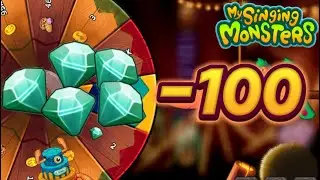Spinning the Wheel In MSM until I run out of Diamonds | My Singing Monsters