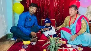 Weaning ceremony my son