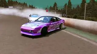 Asseetto Corsa Nissan Silvia 180sx no limite do Drift 