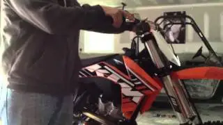 Ktm 350 kickstart broken??