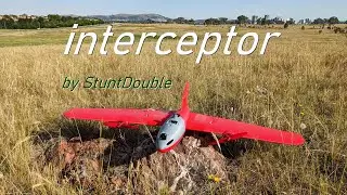 Maiden flights of 3D-printed Interceptor by StuntDouble
