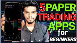 Best Paper Trading Apps🔥 | Paper Trading For Beginner | Paper Trading Kaise Kare | Demo Trading Apps