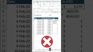 Copy paste cells as absolute reference in #excel #shorts