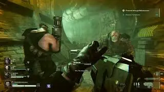 Bolter And Power Sword Plow Thru The Horde - Warhammer 40,000: Darktide