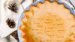 BUTTERY Flaky  PIE Crust | NO Food Processor Needed