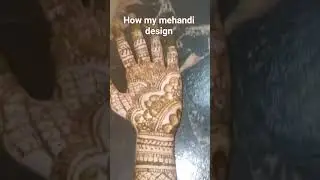 How was my mehandi design comment, like subscribe #family #food #kokan # cooking