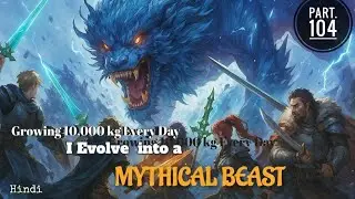 Growing 10,000 KG Every Day I Evolve Into A Mythical Beast✨ Hindi 🪷 part 104