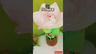 DIY Tissue Paper Flower Tutorial | Easy & Elegant!#diy #tissue#craft#diycrafts