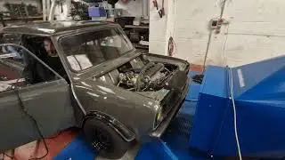 16v KAD mini mapped on rolling road