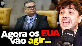Renan Santos REAGE a FLAVIO DINO MANDA LEI MAGNITSKY NÃO ser CUMPRIDA