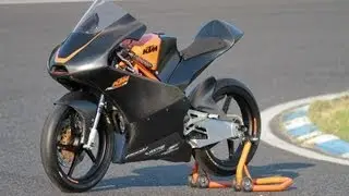Essai moto sportive : KTM RC250R Moto3 et RC8R, 2 betes de circuit a l'essai sur moto-station.com