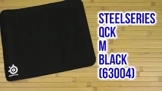 Распаковка SteelSeries QcK M Black 63004