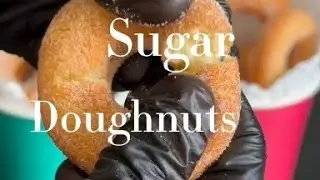 Sugar Doughnut Bites Recipe | Soft, Sweet & Crispy Mini Donuts | Easy Homemade Dessert