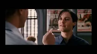 The moment when Peter Parker tell Eddie Brock 