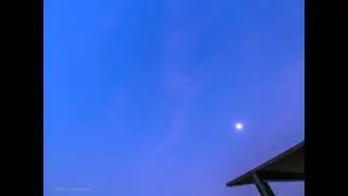 Iridium 72 Satellite Flare at Sunset